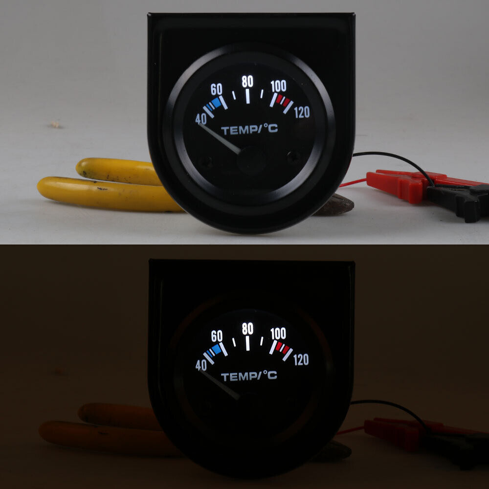 Universal 2'' 52mm Auto Car Water Temperature Temp Gauge Pointer Meter