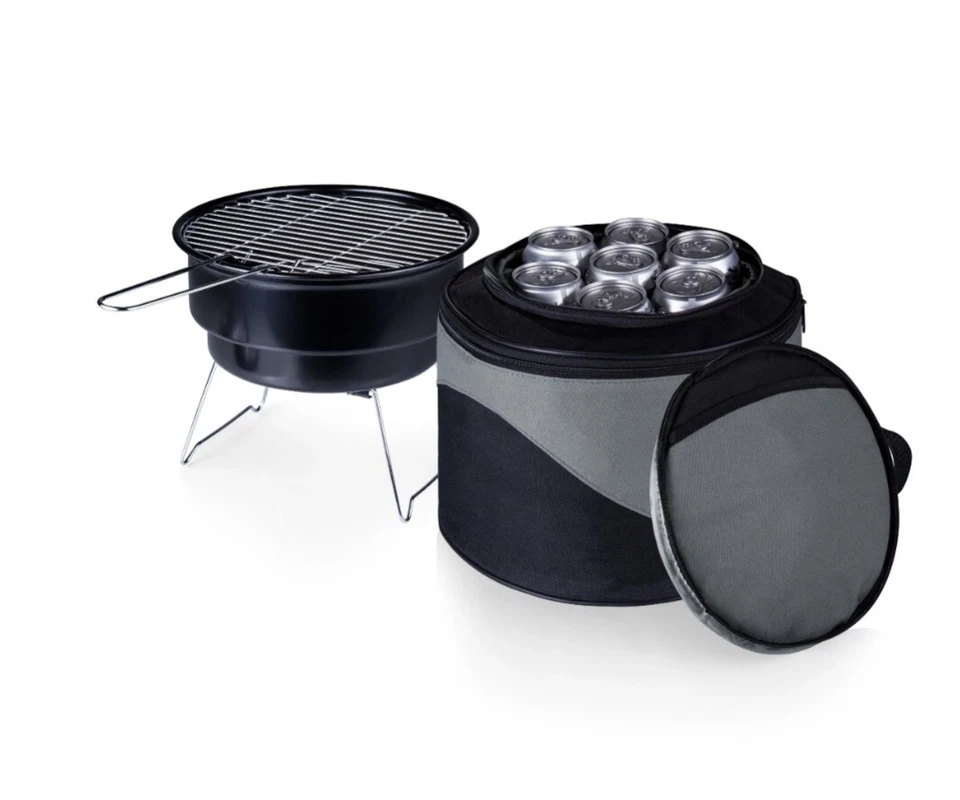 Arizona Diamondback Caliente Parrilla de barbacoa de carbón portátil con bolsa refrigeradora NUEVA MLB Foto 2 de 4