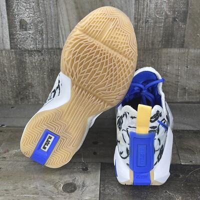 Nike LeBron Soldier 14 XIV Blue White Basketball Shoes Mens  display picture 1