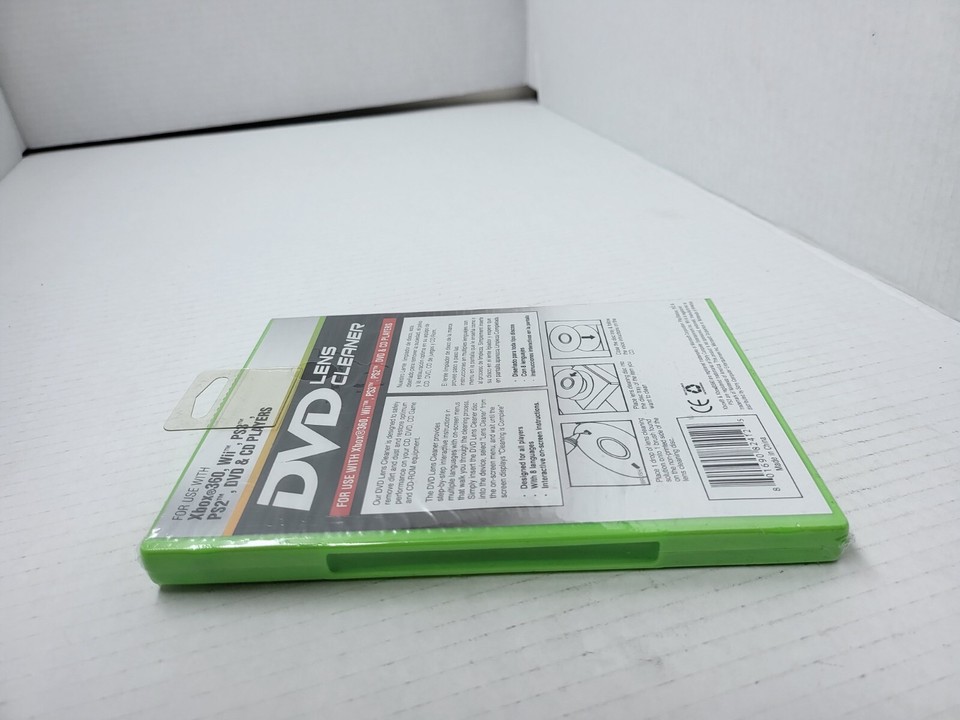 NEW LASER LENS CLEANER for CD/DVD/PC/PS2/PS3/XBOX/WII/360 W/Cleaning ...