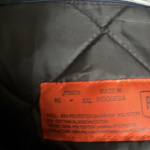 Red Kap Hi-Vis Perma-Lined Panel Jacket SC5 Navy small Med-lg-xl 2xl 3xl 4xl - Picture 6 of 6