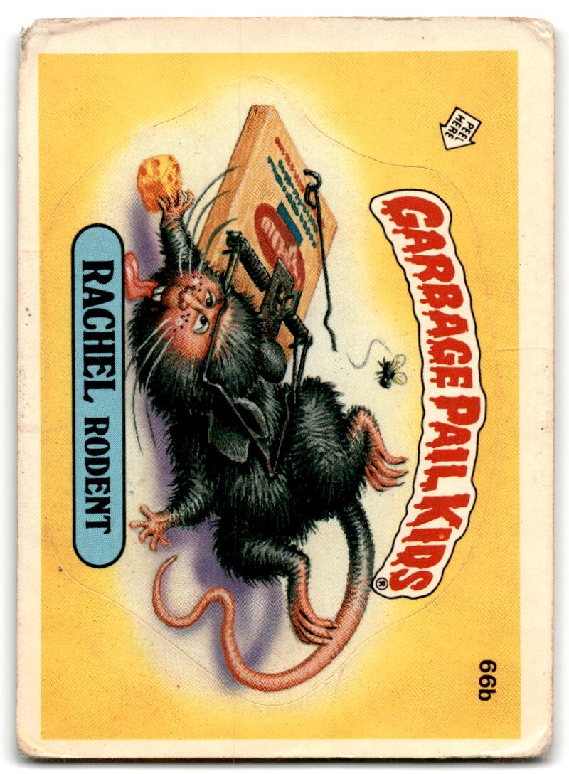 1985 Garbage Pail Kids Glossy Rachel Rodent #66B | eBay