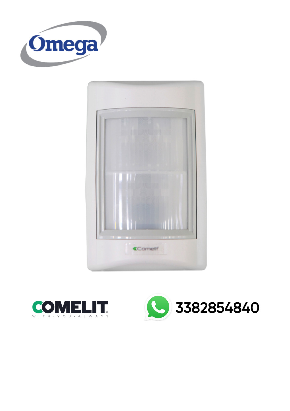 Comelit 30008078 Sensore Tenda Esterno Professionale - Protezione Perimetrale