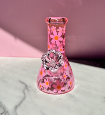 Mini Pipe En Verre Avec Spirale - Brosse De Nettoyage - Cadeau De Pipe