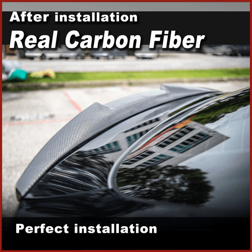 Spoiler posteriore in carbonio demolito spoiler ala labbro adatto per BMW X4 G02 18-22 - Foto 5 di 13