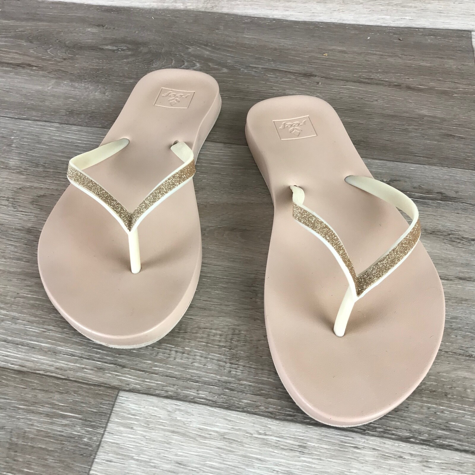 reef camo flip flops