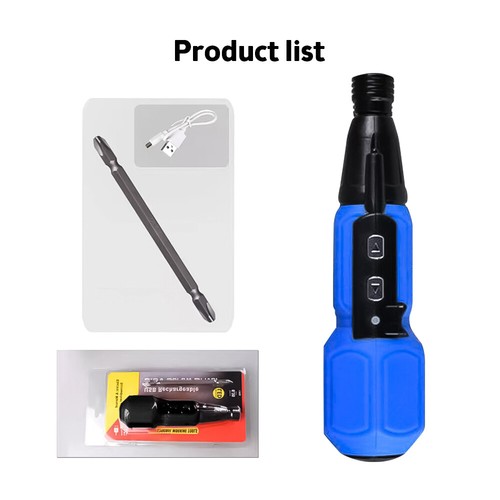 3,6 V Mini Kabelloser Elektrischer Wiederaufladbarer Schraubendreher Elektrische Reparaturwerkzeuge USA - Bild 13 von 16