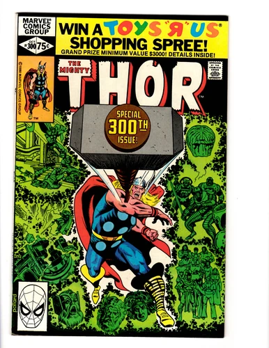THE MIGHTY THOR - #300 - OCTOBER 1980 - NM - HIGH GRADE - VINTAGE MARVEL COMIC
