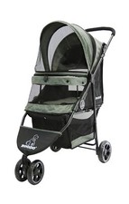 ROODO Dog Stroller 3Wheel Pet Stroller Cat Stroller Lightweight Foldable Port...