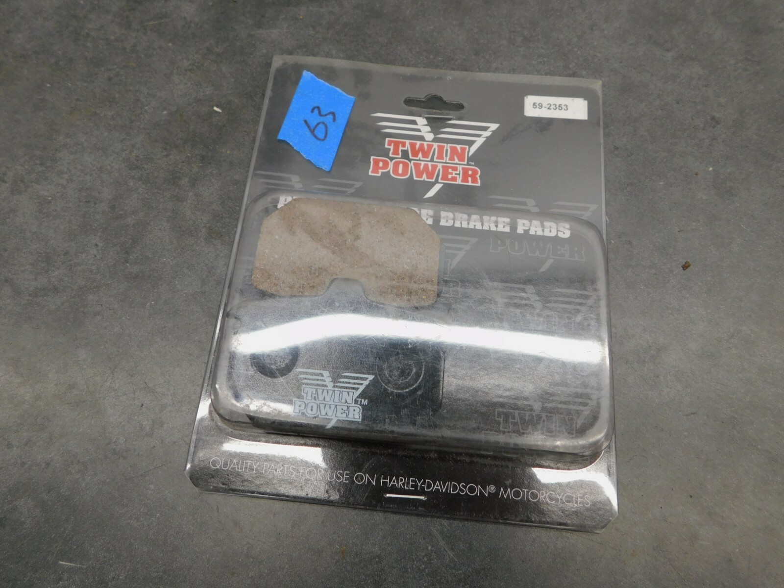 Harley Twin Power Brake Pads 592353 63 1383a eBay