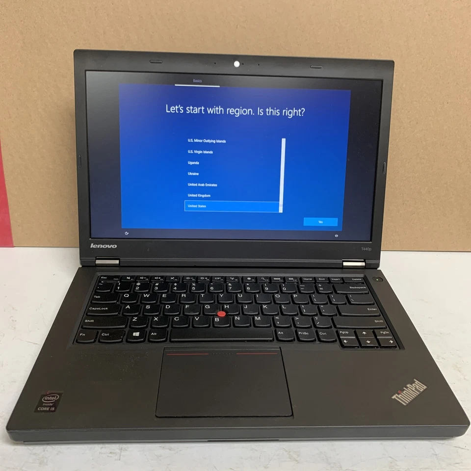Lenovo Thinkpad T440p 14" HD i5-4210M 2.60GHz 16GB 500GB HDD Windows 10 PRO 64 - Image 2 of 4