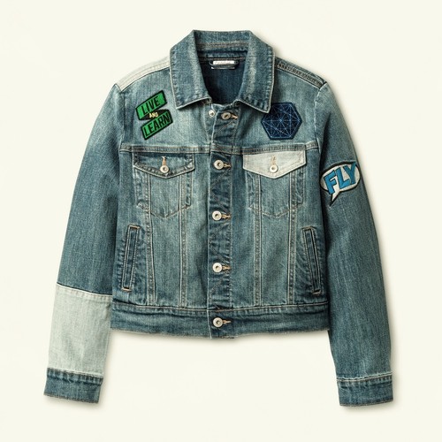 Medium Wash Jean Denim Jacket Size 