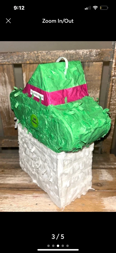 Multicolor Fun Ghost Piñata - Image 2 of 2