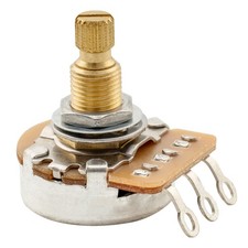 Musiclily Pro B500K Brass Metric Split Shaft Linear Taper Guitar Potentiometer