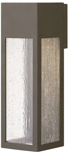 Hinkley Rook 15"H Bronze Rectangular LED Outdoor Wall Light - Picture 1 of 3