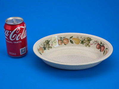 Wedgwood Oven to Table QUITTEN Muster ovale Servierschale - 23,5 cm - GC