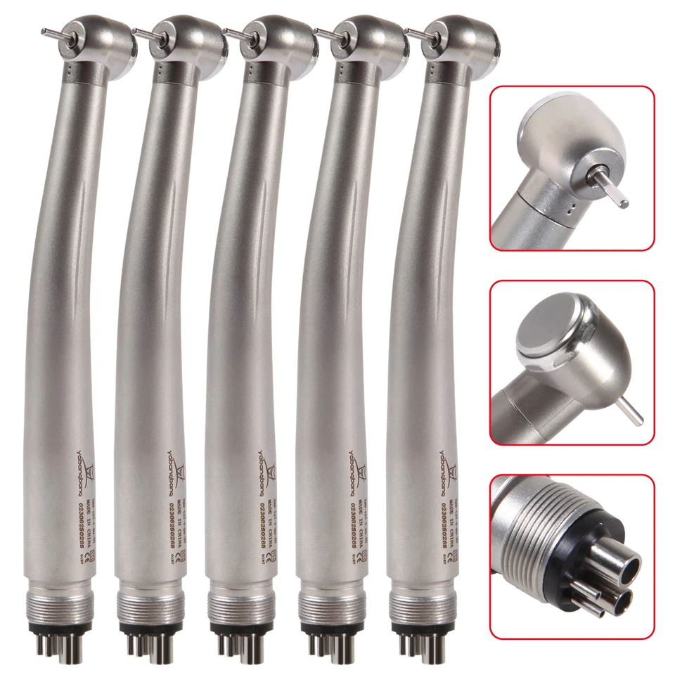 5 Dental Turbina NSK Style Midwest 4 orificios high speed handpiece