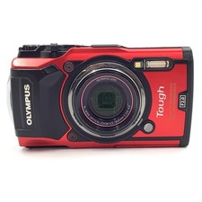 OLYMPUS Tough TG-5 Red Compact Digital Camera Tested Working Seller Japan