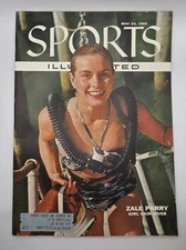 1955 Sports Illustrated May 23rd Issue with Label Zale Parry Girl Skin Diver