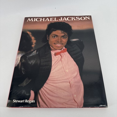 #ad Michael Jackson by Stewart Regan c. 1984 Hardcover $17.95