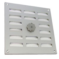 LüFtungsgitter Lg 2020 Saa Schiebegitter Alu 195 X 195 Mm Abluftgitter