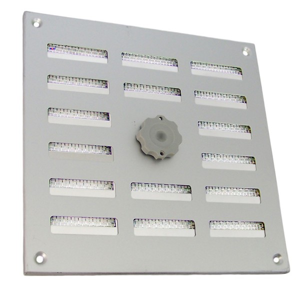 LüFtungsgitter Lg 2020 Saa Schiebegitter Alu 195 X 195 Mm Abluftgitter-image