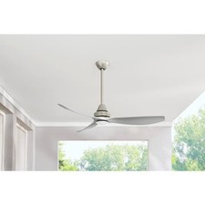 Home Decorators Collection Levanto 52" Brushed Nickel Ceiling Fan with Light Kit