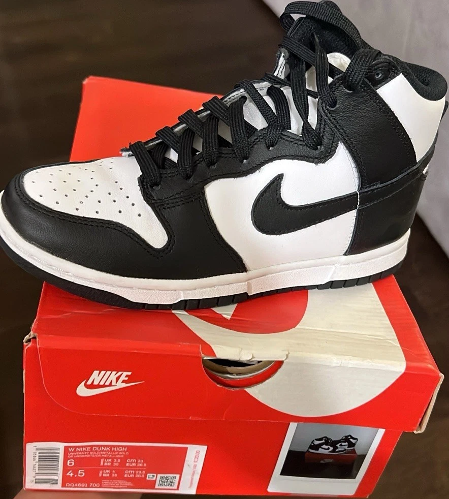 未使用nike wmns dunk high black and white26 Nike Dunk High Black White W for sale | eBay