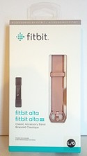 Genuine OEM Fitbit Alta HR and Alta Classic Accessory Band Pink Large NEW 