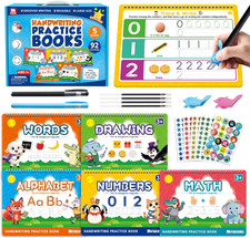 Magic Grooved Writing Practice Books for Kids, Large Grooved Handwriting Copyboo