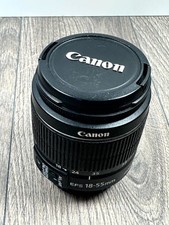 Canon EF-S 18-55mm f/3.5-5.6 II DSLR Macro Lens Image Stabilizer Black 58mm