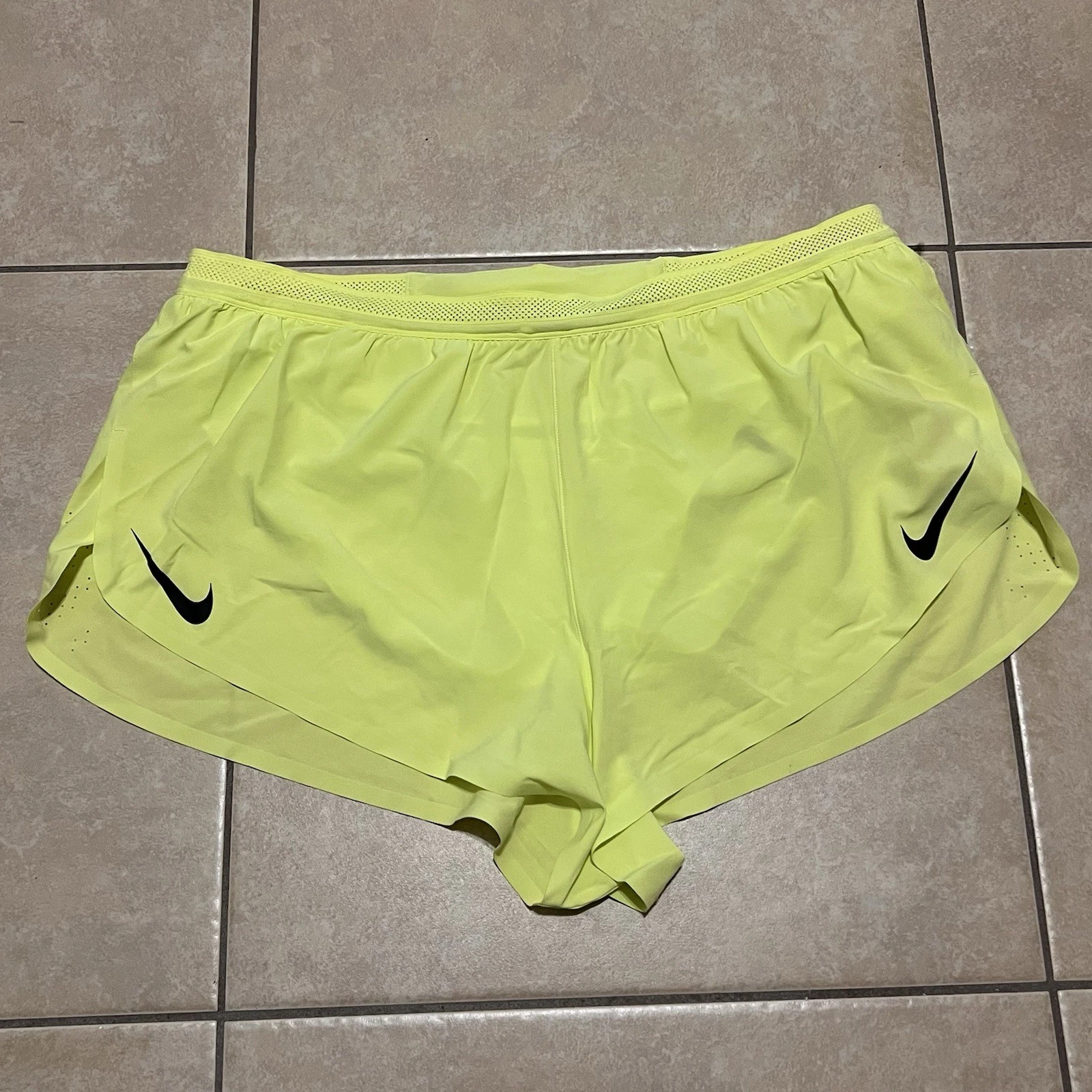 Nike Aeroswift Dri-FIt ADV 2" Brief Lined Running Shorts Mens Sz XL *FN3349-736