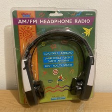 Vintage Street Beat Headphone AM/FM Sports Radio 1996 Lenox Electronics NEW