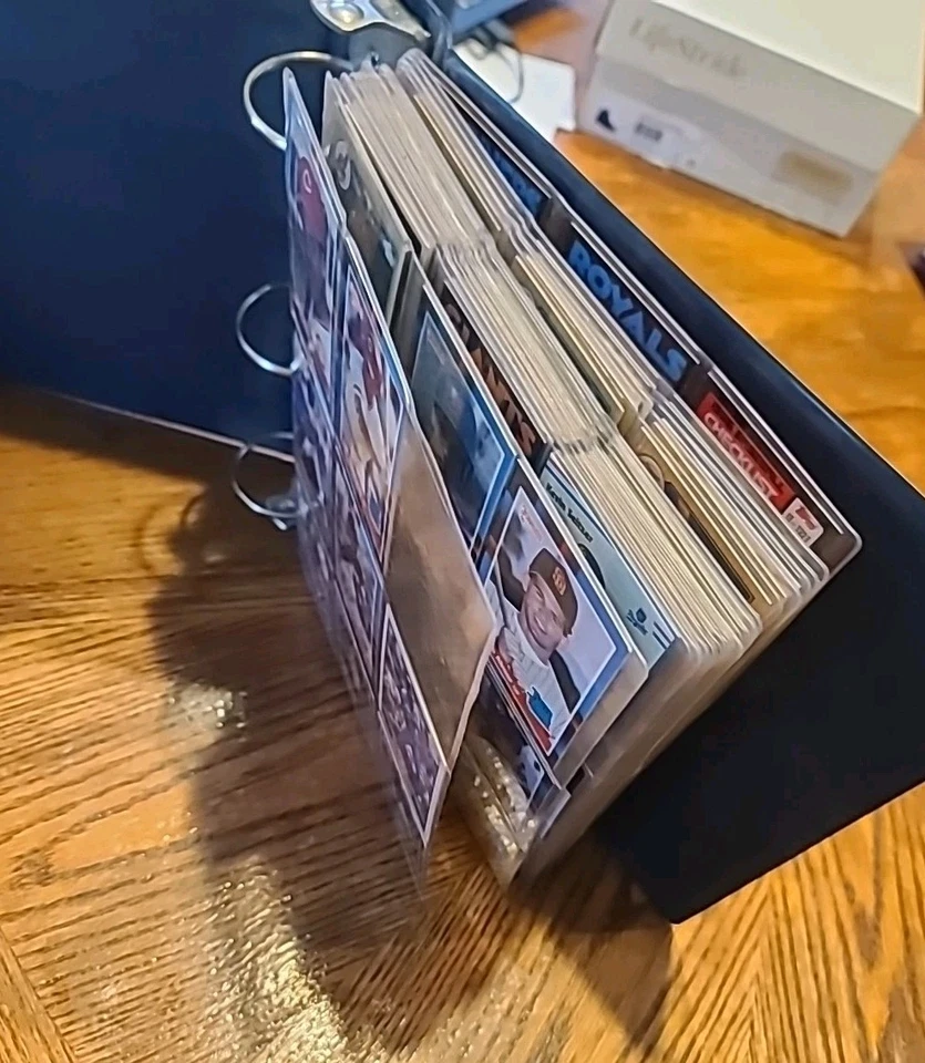 Vintage Baseball Cards In Binder.Lot Of  200+ Cards 1982, To 88. Minty Fresh.  - Image 2 of 4