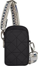 Travelon Unisex Anti-theft Boho 2 Compartment Phone Crossbody Crossbody