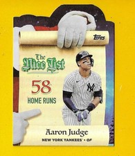 74106 2025 Topps Holiday Making The Nice List #MNL3 Aaron Judge YANKEES