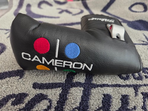 Rare Scotty Cameron Studio Style Newport Putter Blade Headcover Golf Head cover⛳