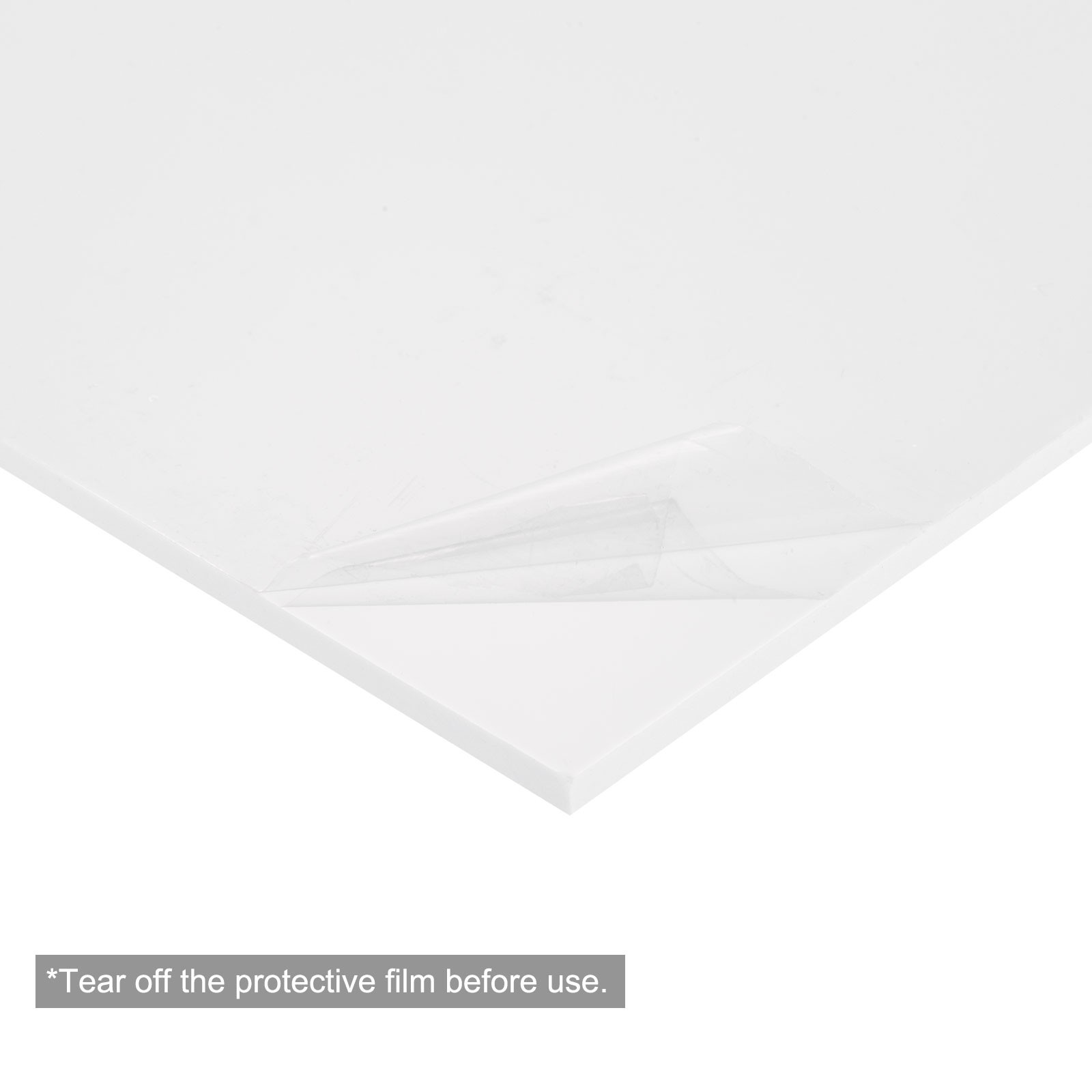 ABS Plastic Sheet 10 " x 10 " x 0.16 " ABS Styrene Sheets White 2 Pcs
