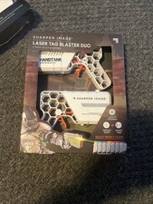 Sharper Image Laser Tag Blaster Duo 2-pack Scout Blasters New In Hand Ship Fast