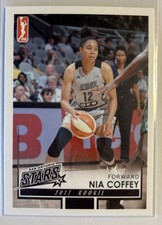 2017 Rittenhouse WNBA Nia Coffey Rookie San Antonio Stars Atlanta Dream