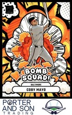 Coby Mayo Bomb Squad 2025 Donruss #19 Baltimore Orioles Baseball Card