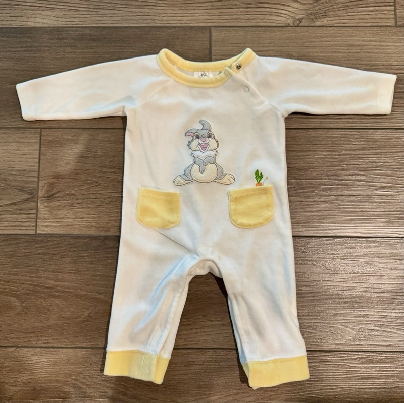 Vintage ~DISNEY STORE~ Bambi’s Thumper One Piece Sleeper ~Y2K~ 6-9 Months