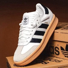 Adidas Samba XLG Men’s Sneakers Running Shoe Athletic White Footwear #377