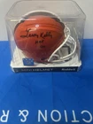 Leroy Kelly CLEVELAND BROWNS AUTO SIGNED RIDDELL MINI HELMET COA #44 HOF 94