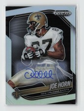 2025 Panini Prizm Black #99 Joe Horn Autographs Prizms Silver