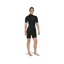 Mares 2.5mm Women's M-Flex Shorty Wetsuit, Black, 8
