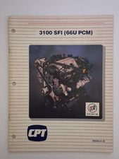 1993 GM 3100 SFI V6 (66U) PCM Service Booklet. Buick Regal Skylark.