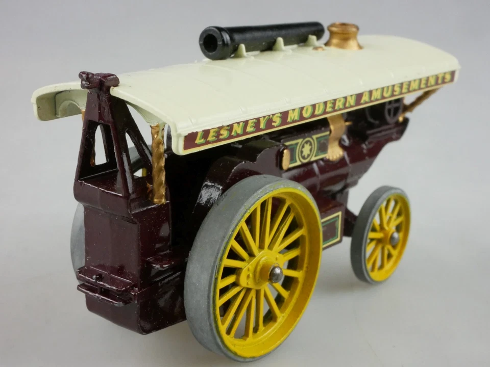 Y-09-1 Fowler Big Lion Showman's Engine dunkelkastanienbraun - 40748 Matchbox Mo - Bild 4 von 4