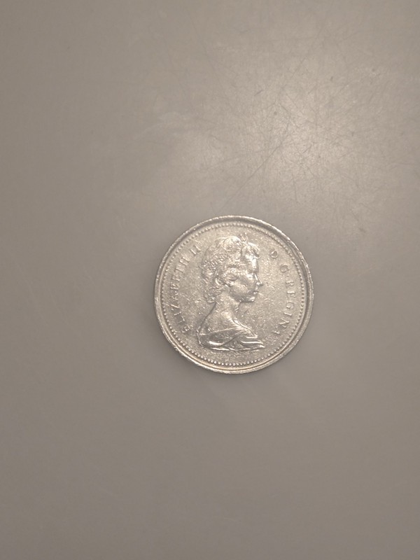 1973 canada 25 Cents Large Bust Circulated Ungraded