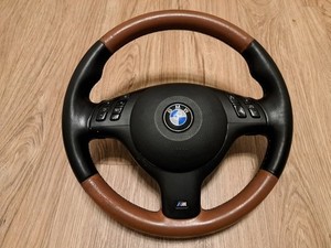 Generalüberholtes Lenkrad BMW TAUSCH TUNING ALCANTARA Lederlenkrad+Airbag BMW E39 M5 X5 E46 Tuning Lenkrad Mit Airbag